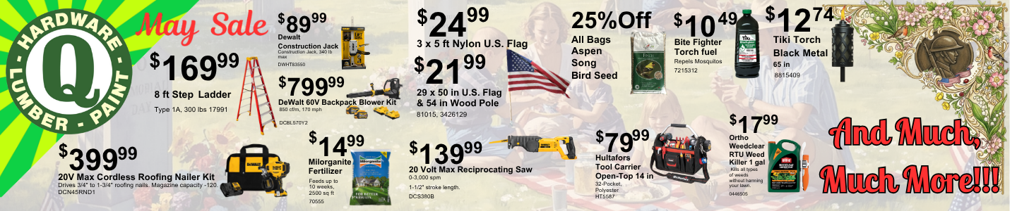 May Sale